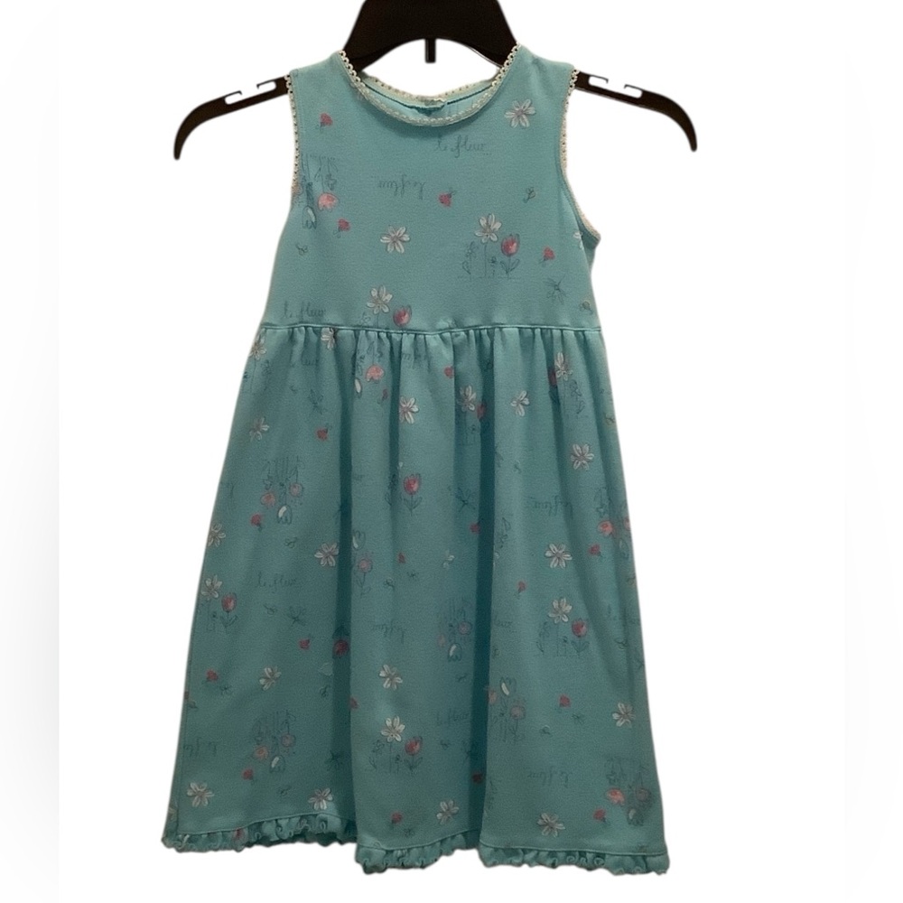 FRIENDS Blue Floral Kids Dress